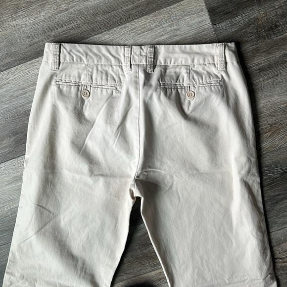 GAP pants cream colored trouser pant comfort size 8 Regular 100% Cotton - Picture 7 of 8